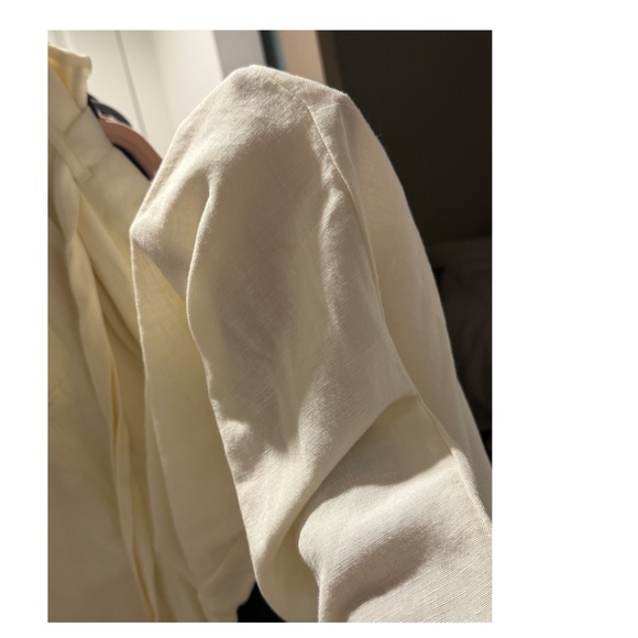 Rails - Jess Linen Pant w/pockets & buttons - Cream - Size Small (US 2-4) - Picture 8 of 16
